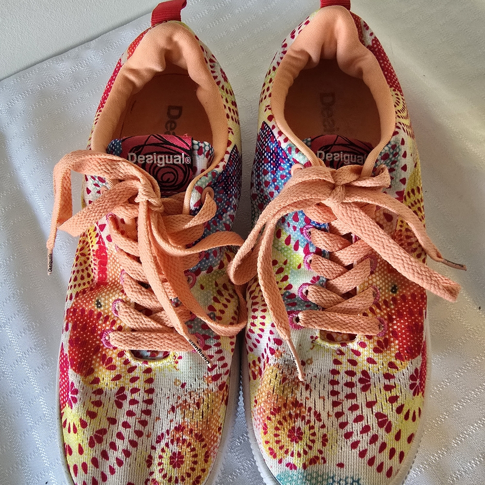 Desigual Multicolor Patterned Espadrilles - Picture 3 of 5